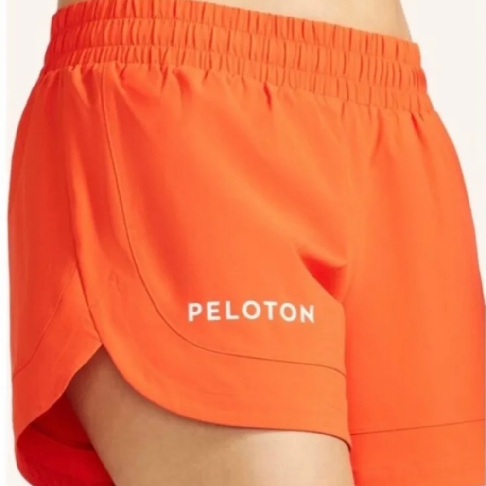 Peloton Running Shorts - Orange Size Medium